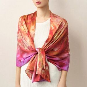 100% silk scarf, Brand: Shanghai Woo‎
